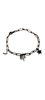 Pulsera de Acero Tobillera "Estrella, Trebol y Media Luna" | 100418 | Ropa y complementos para todas, tallas grandes, moda casual, elegante y cómoda.