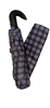 Paraguas plegable de caballero en cuadros pequeños | 43-25-011-36-1390 | Ropa y complementos para todas, tallas grandes, moda casual, elegante y cómoda.