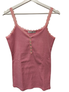 Camiseta Basica de tirantes "Botones" | 29-2-051-37-990 | Ropa y complementos para todas, tallas grandes, moda casual, elegante y cómoda.