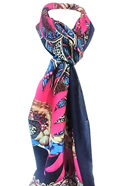 Pashmina "Explosión" | 100065 | Ropa y complementos para todas, tallas grandes, moda casual, elegante y cómoda.