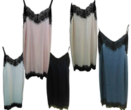 Vestido lencero | 451133 | Ropa y complementos para todas, tallas grandes, moda casual, elegante y cómoda.