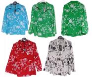 Blusa "Floral" | 352509 | Ropa y complementos para todas, tallas grandes, moda casual, elegante y cómoda.