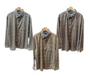 Camisa de Hombre manga larga cuadros  | 60-44-012-23-1890 | Ropa y complementos para todas, tallas grandes, moda casual, elegante y cómoda.