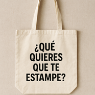 Bolsas de tela de algodón, impresion personalizada | 18-83B-000-87-693 | Ropa y complementos para todas, tallas grandes, moda casual, elegante y cómoda.