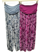 Pantalon Bombacho "Oriente" | 55-7-025-1-1690 | Ropa y complementos para todas, tallas grandes, moda casual, elegante y cómoda.