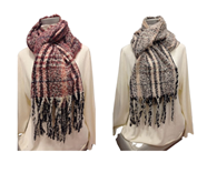 Bufanda Rayas | 250113 | Ropa y complementos para todas, tallas grandes, moda casual, elegante y cómoda.