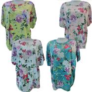 Camiseta "Jardín" | 602385 | Ropa y complementos para todas, tallas grandes, moda casual, elegante y cómoda.