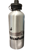 Termo personalizado con dibujo en negro de Bruja sobrevolando Altafulla | 66-83TM-007-87-1990 | Ropa y complementos para todas, tallas grandes, moda casual, elegante y cómoda.