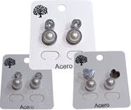 Pendientes "Perla con figura" | 108314-108315-108316 | Ropa y complementos para todas, tallas grandes, moda casual, elegante y cómoda.