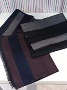 Bufanda cálida hombre, lisa. Dos colores delante y detrás. | 200129 | Ropa y complementos para todas, tallas grandes, moda casual, elegante y cómoda.