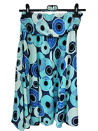 Falda evasé estampada "Círculos" | 603113 | Ropa y complementos para todas, tallas grandes, moda casual, elegante y cómoda.