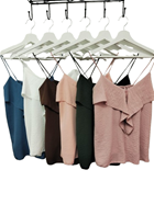 Blusa de tirantes con volantes | 43-3-099-78-1490 | Ropa y complementos para todas, tallas grandes, moda casual, elegante y cómoda.