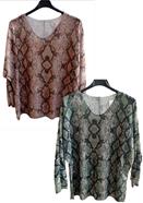 Jersey "Pitón" | 502508-b | Ropa y complementos para todas, tallas grandes, moda casual, elegante y cómoda.