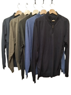 Jersey de Hombre tipo Polo con cremallera en el cuello | 55-55-005-55-1690 | Ropa y complementos para todas, tallas grandes, moda casual, elegante y cómoda.