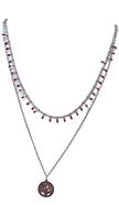 Collar "Duo" árbol de la vida | 158381-1 | Ropa y complementos para todas, tallas grandes, moda casual, elegante y cómoda.