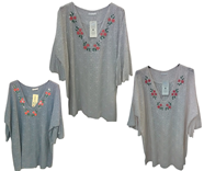Blusón "Brocado" | 552358 | Ropa y complementos para todas, tallas grandes, moda casual, elegante y cómoda.