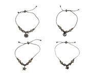 Pulsera de Acero con Brillantes y colgante | 11-34A-002-2-590 | Ropa y complementos para todas, tallas grandes, moda casual, elegante y cómoda.