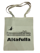 Bolsa personalizada. Bruja en Blanco y Negro sobrevuela Altafulla | 18-83B-013-87-693 | Ropa y complementos para todas, tallas grandes, moda casual, elegante y cómoda.