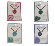 Collar mujer Piedra Corazón pequeño | 10-36O-005-2-590 | Ropa y complementos para todas, tallas grandes, moda casual, elegante y cómoda.