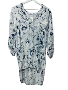 Vestido o blusón camisero estampado de flores  | 681135 | Ropa y complementos para todas, tallas grandes, moda casual, elegante y cómoda.