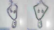Juego collar y pendientes "Estalactitas" | 158338 | Ropa y complementos para todas, tallas grandes, moda casual, elegante y cómoda.