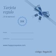 Tarjeta Regalo 30€ | Tarjeta-30 | Ropa y complementos para todas, tallas grandes, moda casual, elegante y cómoda.