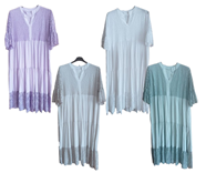 Vestido Boho chic | 11-1-002-7-3090 | Ropa y complementos para todas, tallas grandes, moda casual, elegante y cómoda.