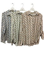 Camisa de manga larga "Ramillete de flores" | 65-3-043-64-1990 | Ropa y complementos para todas, tallas grandes, moda casual, elegante y cómoda.