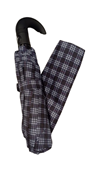 Paraguas plegable de caballero en cuadros pequeños | 43-25-011-36-1390 | Ropa y complementos para todas, tallas grandes, moda casual, elegante y cómoda.