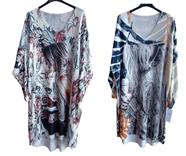 Vestido manga larga de punto "Chicas" | 531201 | Ropa y complementos para todas, tallas grandes, moda casual, elegante y cómoda.