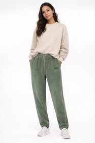 Pantalon termico tipo chandal con cintura elastica | 35-7-055-48-1160 | Ropa y complementos para todas, tallas grandes, moda casual, elegante y cómoda.