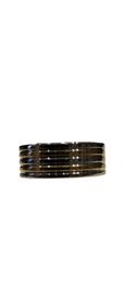 Anillo de Acero varios Trazos | 10-33A-020-17-590 | Ropa y complementos para todas, tallas grandes, moda casual, elegante y cómoda.