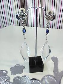 Pendiente "Cristal" | 008291 | Ropa y complementos para todas, tallas grandes, moda casual, elegante y cómoda.