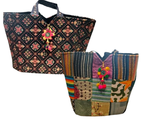 Bolso Shopping Bag estilo India | 5-18-084-70-1590 | Ropa y complementos para todas, tallas grandes, moda casual, elegante y cómoda.