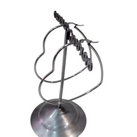 Pendientes "Aro corazón" | 108366 | Ropa y complementos para todas, tallas grandes, moda casual, elegante y cómoda.