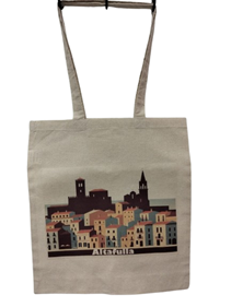 Bolsa de tela con dibujo de Altafulla a Color | 18-83B-008-87-693 | Ropa y complementos para todas, tallas grandes, moda casual, elegante y cómoda.