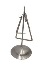 Pendientes Triangulo metalico | 108368 | Ropa y complementos para todas, tallas grandes, moda casual, elegante y cómoda.