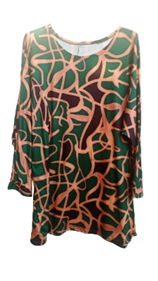 Camiseta manga larga para mujer estampada Notre Dame | 65-2-039-1-1990 | Ropa y complementos para todas, tallas grandes, moda casual, elegante y cómoda.