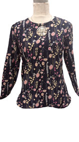 Camiseta Térmica "Ramilletes" | 002013 | Ropa y complementos para todas, tallas grandes, moda casual, elegante y cómoda.