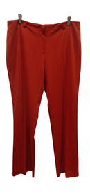 Pantalon "Elegance" Recto, color rojo | 00-7-026-10-1490 | Ropa y complementos para todas, tallas grandes, moda casual, elegante y cómoda.