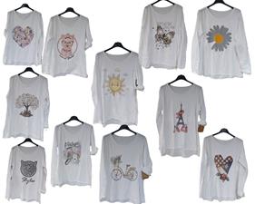 Camiseta "Imágenes" | 492509 | Ropa y complementos para todas, tallas grandes, moda casual, elegante y cómoda.