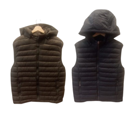 Chaleco acolchado hombre, impermeable con capucha | 90-54-001-23-2690 | Ropa y complementos para todas, tallas grandes, moda casual, elegante y cómoda.