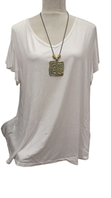 Camiseta Espalda Descubierta | 499000 | Ropa y complementos para todas, tallas grandes, moda casual, elegante y cómoda.