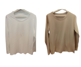 Camiseta Mujer básica cuello redondo manga larga | 49-2-038-43-1590 | Ropa y complementos para todas, tallas grandes, moda casual, elegante y cómoda.