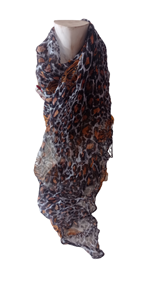 Pashmina Tigres | 00-29-002-10-790 | Ropa y complementos para todas, tallas grandes, moda casual, elegante y cómoda.