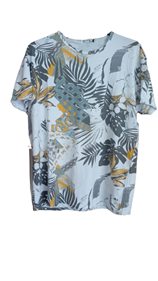 Camiseta manga corta Hombre Helechos | 55-43-002-8-1590 | Ropa y complementos para todas, tallas grandes, moda casual, elegante y cómoda.