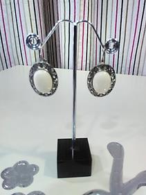 Pendientes "Oval" | 008284 | Ropa y complementos para todas, tallas grandes, moda casual, elegante y cómoda.