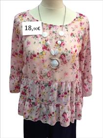 Blusa "Rosa" | 472218 | Ropa y complementos para todas, tallas grandes, moda casual, elegante y cómoda.
