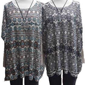 Jersey "Geometría" | 402479 | Ropa y complementos para todas, tallas grandes, moda casual, elegante y cómoda.