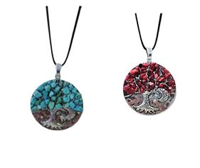 Collar "Árbol de pedreria" | 128329 | Ropa y complementos para todas, tallas grandes, moda casual, elegante y cómoda.